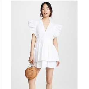 Ulla Johnson white Tessa dress, size 0